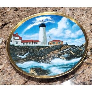 Portland Head Light plate The American Lighthouse Collection by Howard Koslow